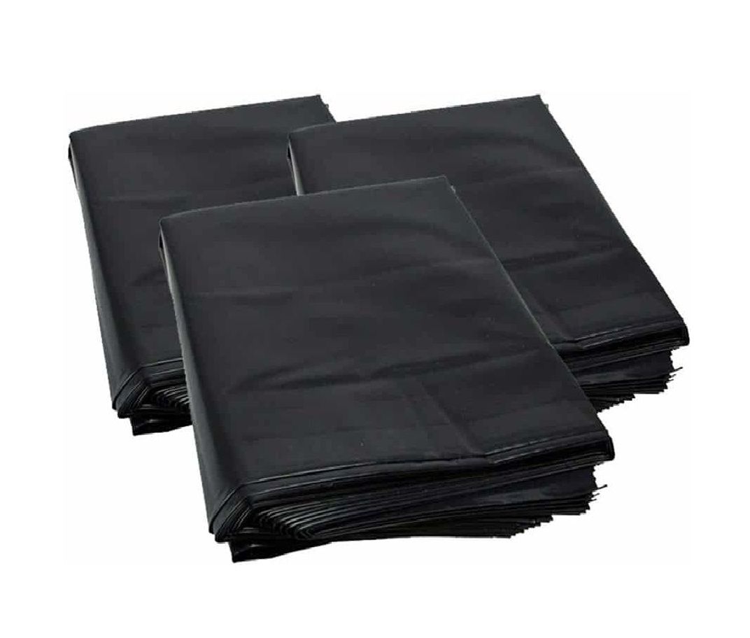 Heavy Duty Rubble Sacks Black Builder Bags - 20" x 30" 500Gauge Up to 25kg Capacity