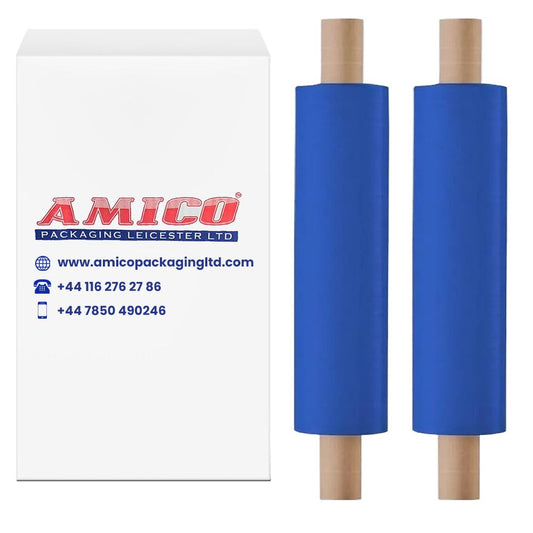 Blue Power Pallet Wrap 400mm x 600m 9mu Extended Core