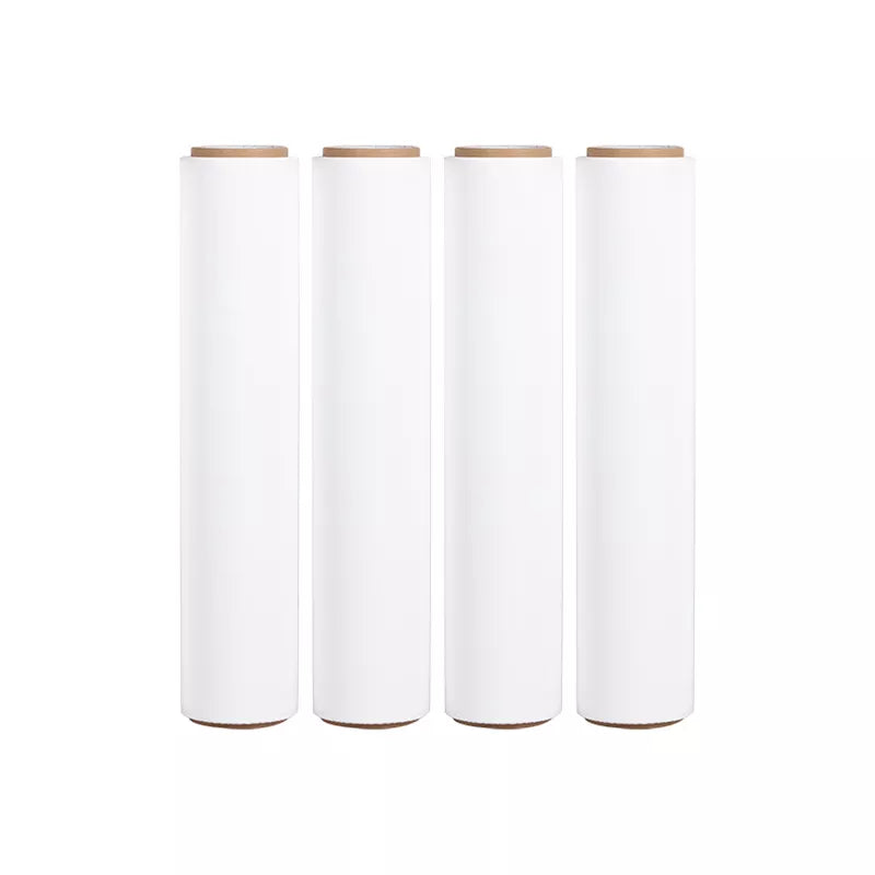 White Pallet Wrap Non-Extended Shrink Wrapping Film Stretch Cling Wrap - 500mm x 23mu