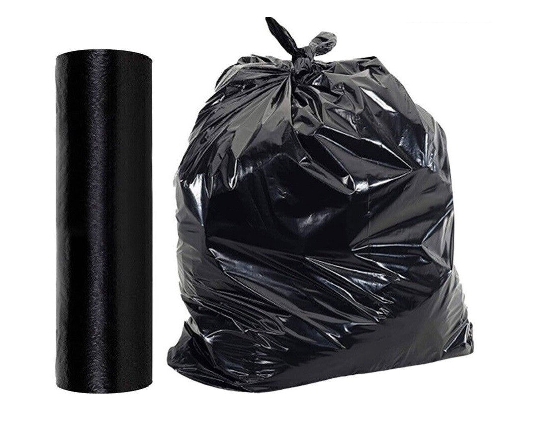 Bin Liner Bags 18" x 29" x 34" 1 Roll of 10 Bags (90ltr) Back Rubbish Bin Bags