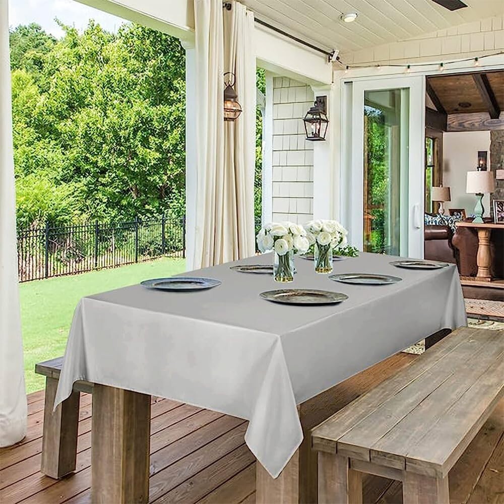 Disposable Paper Table Cover 90cm x 90cm for Parties Catering Weddings Camping