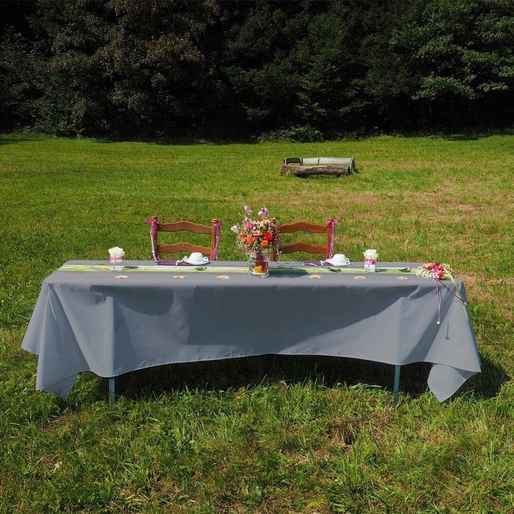 Disposable Paper Table Cover 90cm x 90cm for Parties Catering Weddings Camping