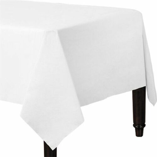 Disposable Paper Table Cover 90cm x 90cm for Parties Catering Weddings Camping