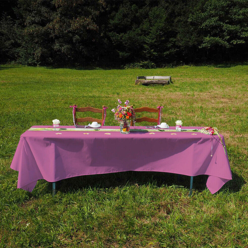 Disposable Paper Table Cover 90cm x 90cm for Parties Catering Weddings Camping