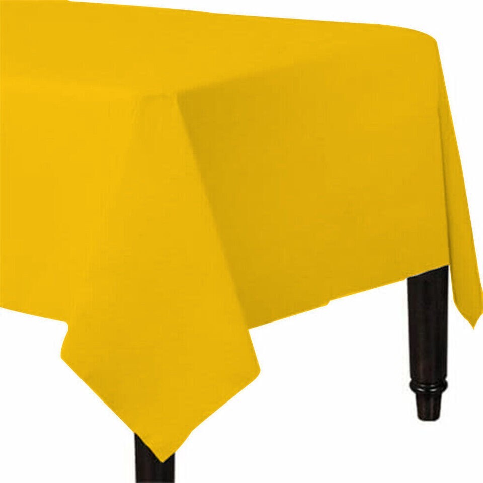 Disposable Paper Table Cover 90cm x 90cm for Parties Catering Weddings Camping