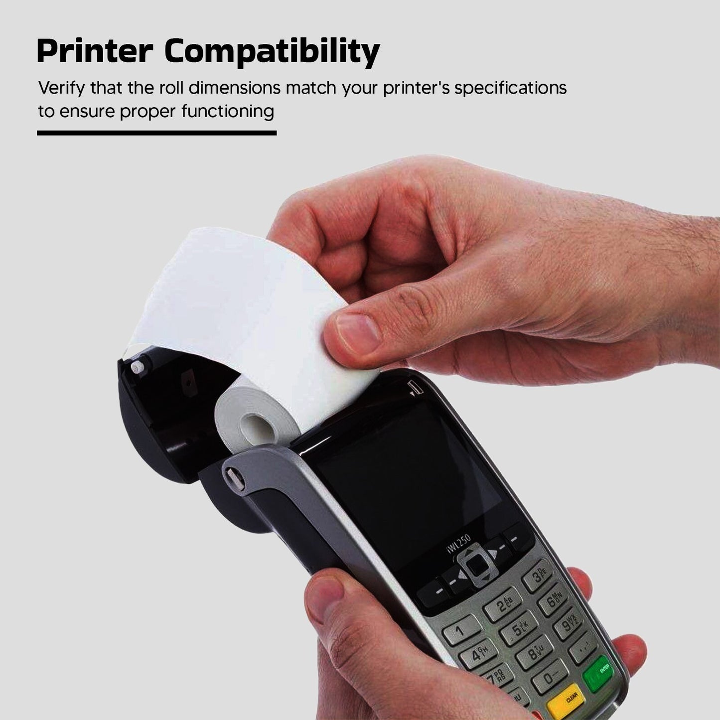 Thermal Till Rolls 80 x 80mm Terminal Cash Register Machine Printer Paper