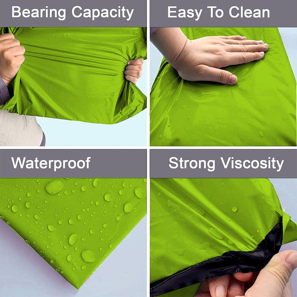 60 x Green Mixed Size Mailing Bag 9 x 12, 10 x 14, 12 x 16, 13 x 19 (15pcs Each)