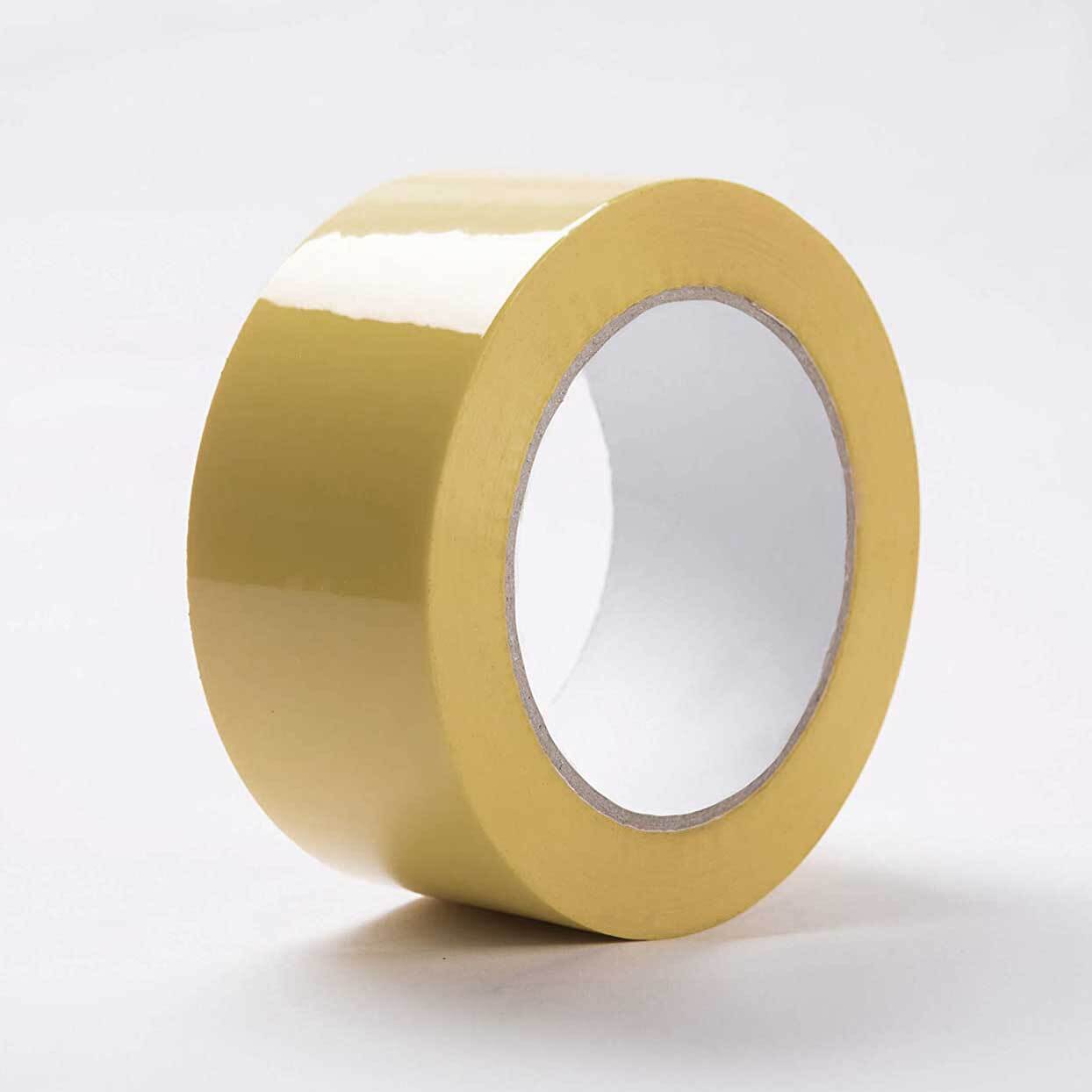 Parcel Packaging Tape Low Noise Clear & Brown Cartoon Sealing Tape 48mm x 66m