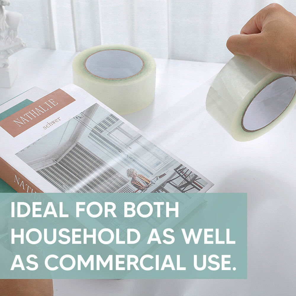 Parcel Packaging Tape 48mm x 66m Clear Fragile Brown Cartoon Sealing Tape