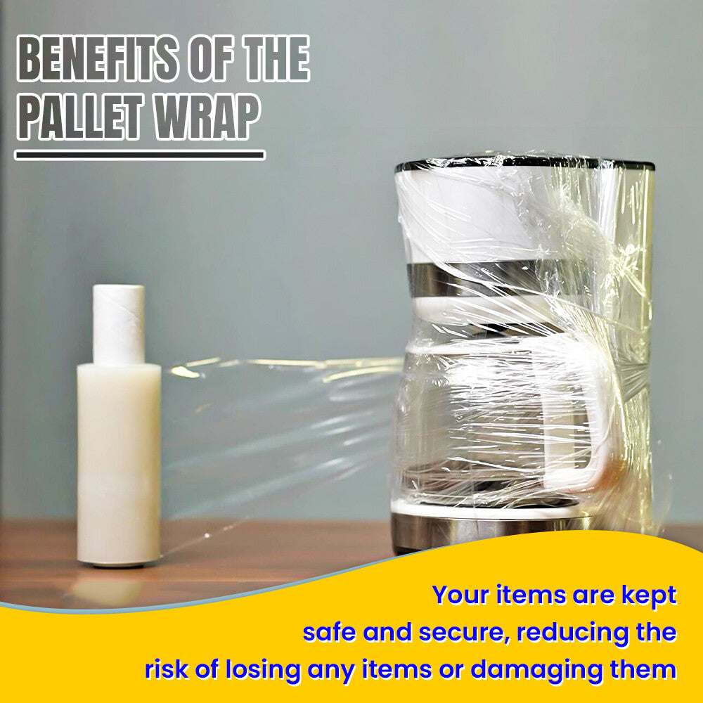 Handy Pallet Wrap 100mm x 150m 17mu Mini Stretch Shrink Cling Wrapping Film