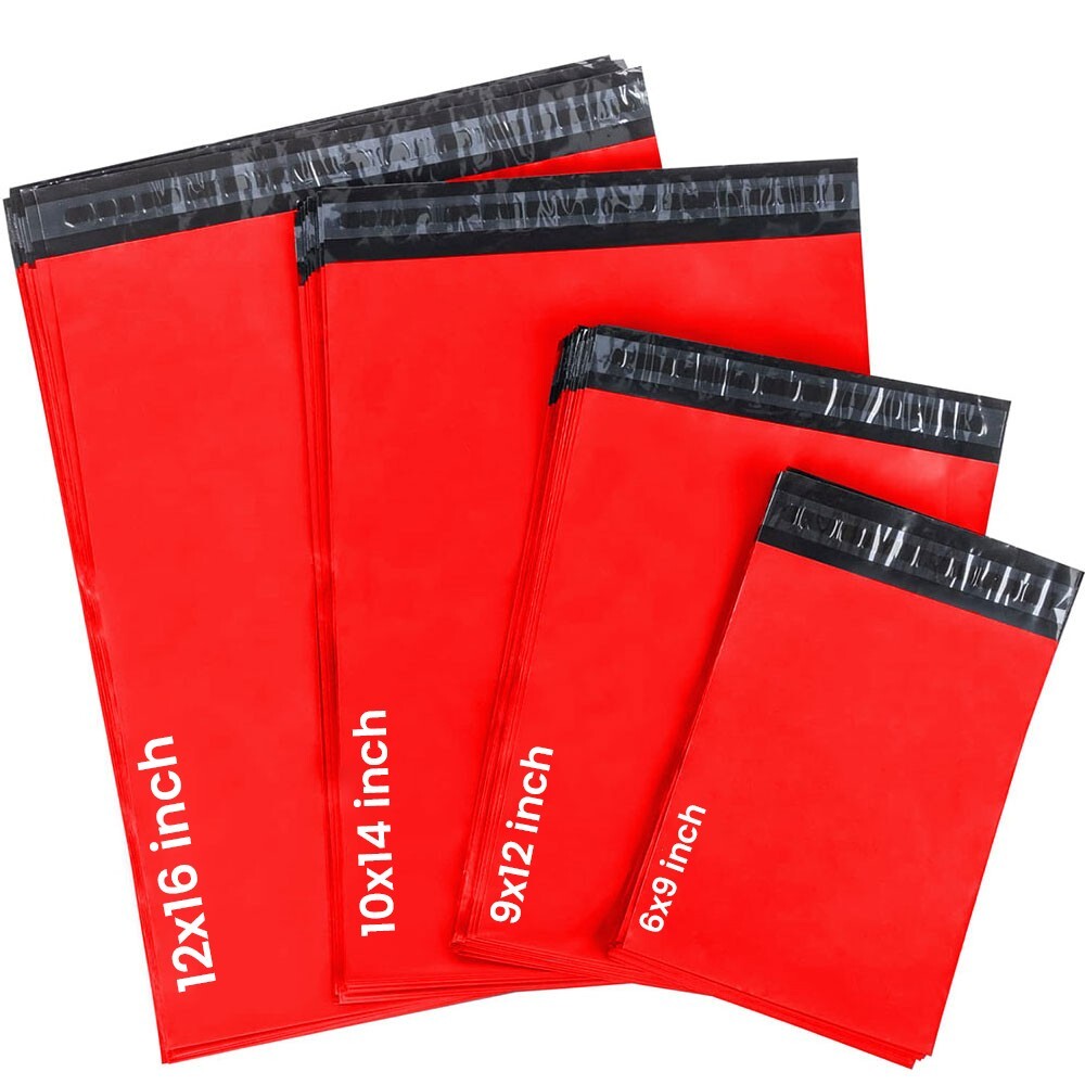 60 x Polythene Mixed Size Mailing Bag Self Seal Postage Postal (Each Size 15pcs)