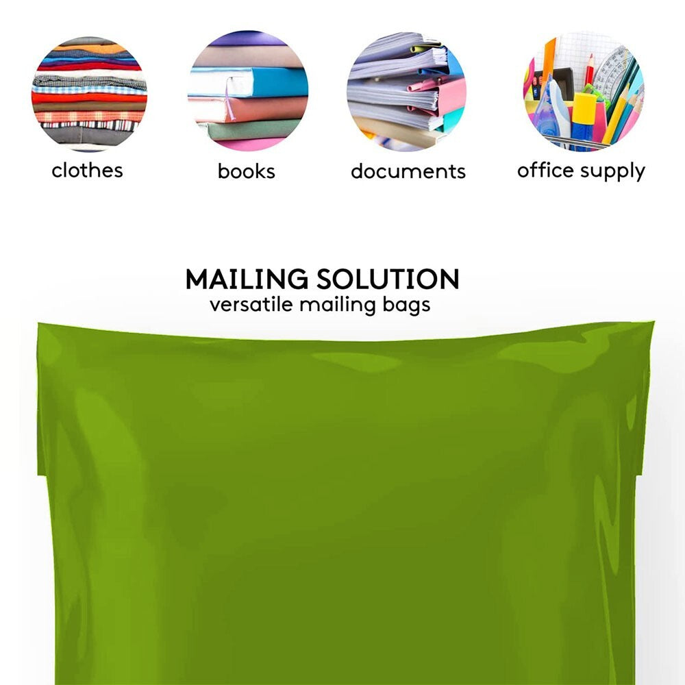 60 x Polythene Mixed Size Mailing Bag Self Seal Postage Postal (Each Size 15pcs)