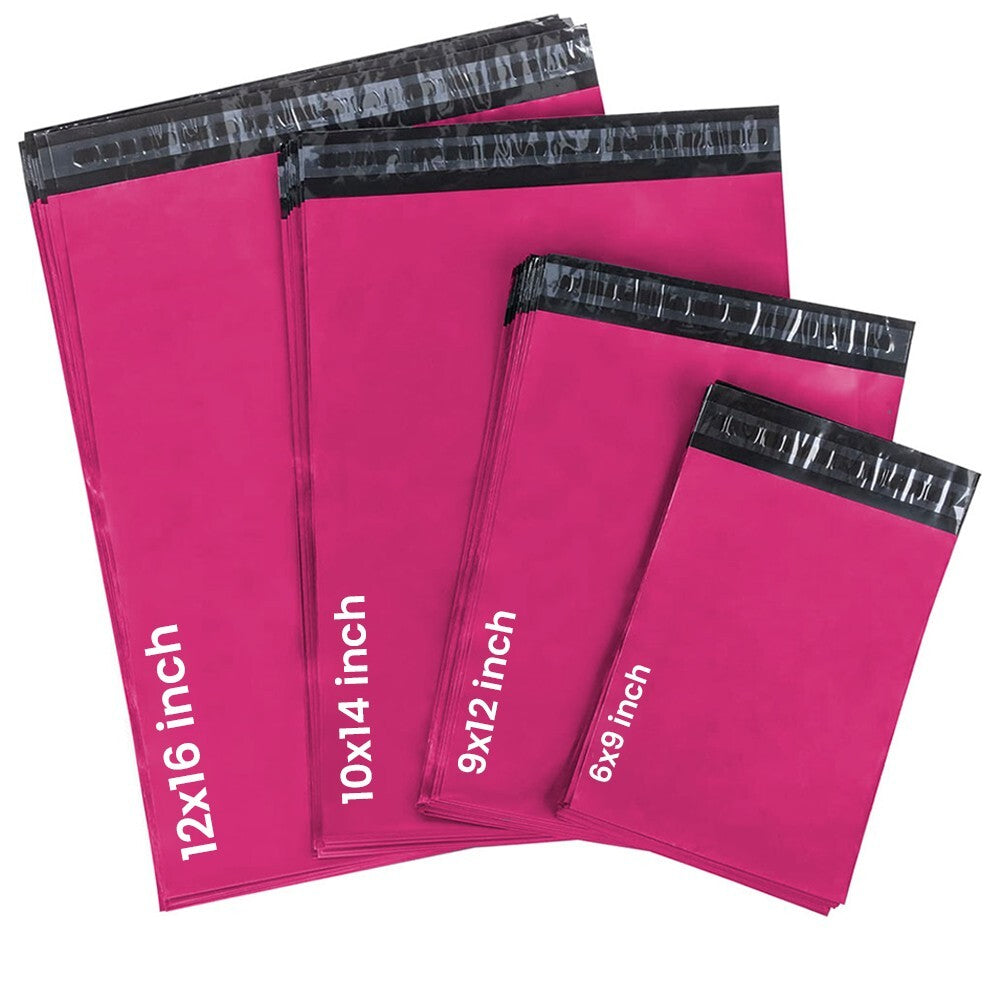 60 x Polythene Mixed Size Mailing Bag Self Seal Postage Postal (Each Size 15pcs)