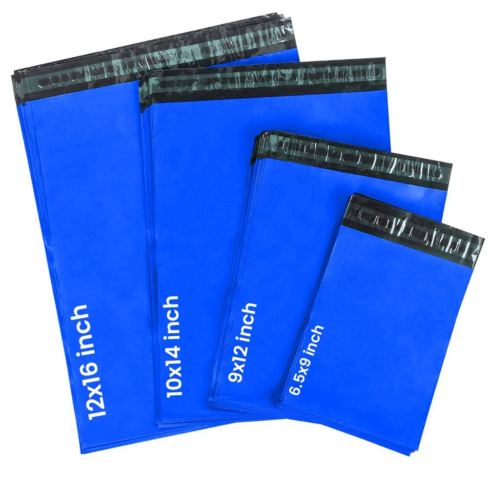 60 x Polythene Mixed Size Mailing Bag Self Seal Postage Postal (Each Size 15pcs)