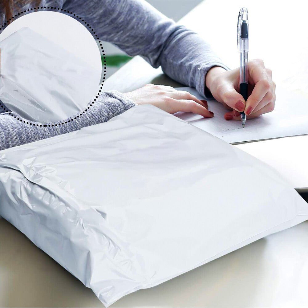 Strong Polythene Bags Light Grey Poly Misprinted Postal Cloth Bag - 12" x 16"