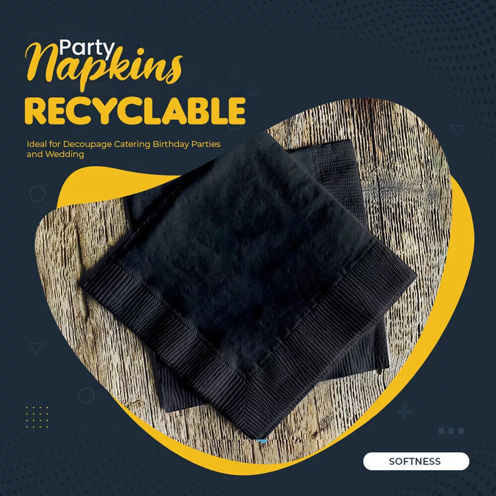 Swantex Paper Napkin 33cm x 33cm 2Ply Serviettes Tissue for Catering Parties