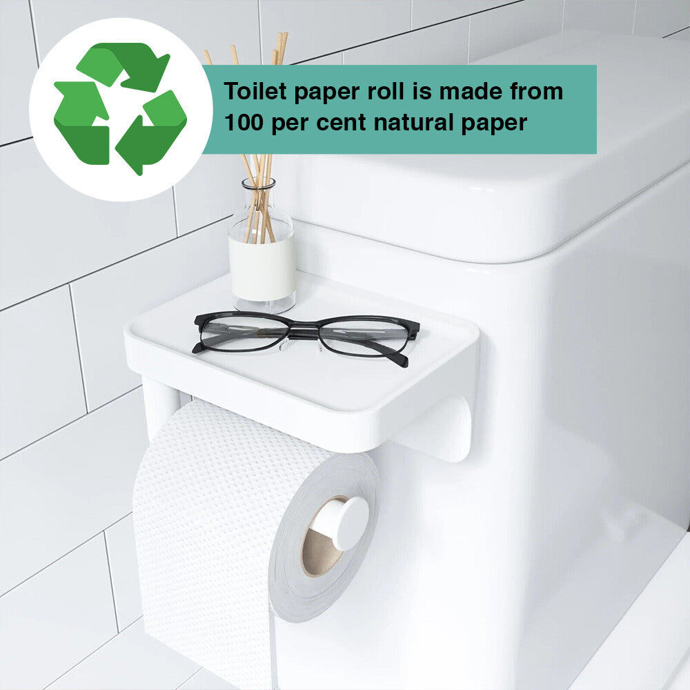 Toilet Paper Roll White Jumbo Industrial Toilet Tissue Roll 2Ply 95mm x 120m