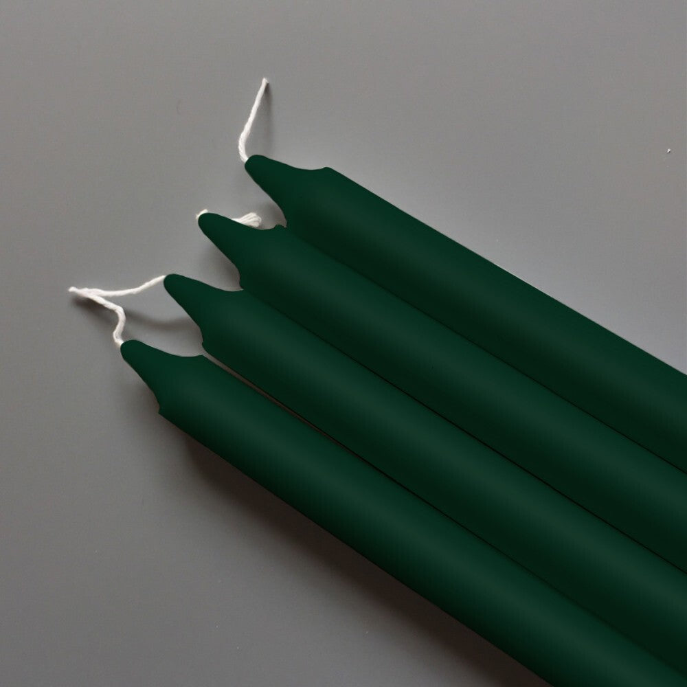 100 x Tapered Candles 190mm Paraffin Wax Dinner Unscented Long Burning Candles