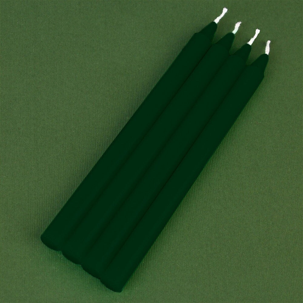 100 x Tapered Candles 190mm Paraffin Wax Dinner Unscented Long Burning Candles
