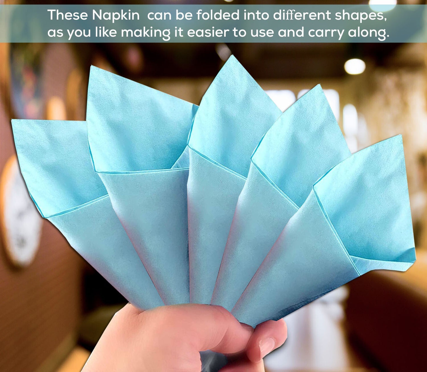 Combination Serviettes Tissue Paper Disposable Paper Napkins 33cm & 40cm 2-3ply