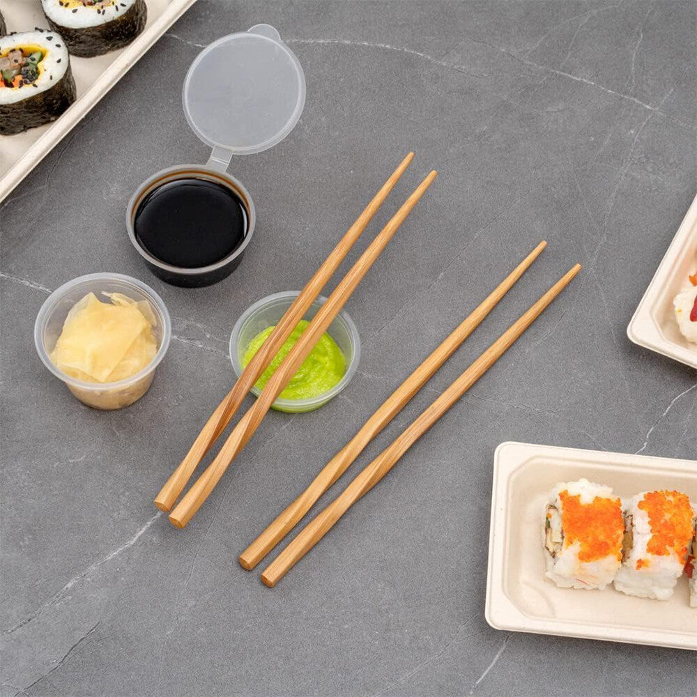 Wooden Chopsticks 9" (23cm) Japanese Chinese Cuisines Bamboo Chop Stick