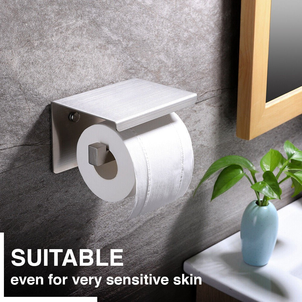12 x Toilet Paper Roll White Jumbo Industrial Toilet Tissue Roll 2Ply 95mmx120m