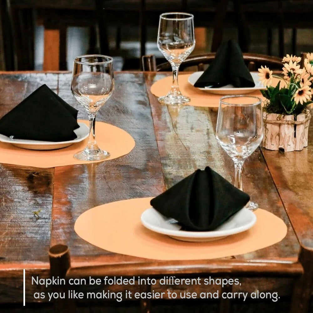 Cocktail Paper Napkins Disposable Serviettes Tissue Paper 24cm x 24cm 2ply