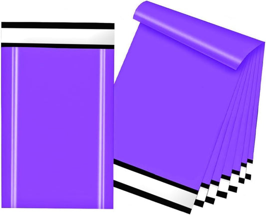 Purple Mailing Bags Self Seal Polythene Postal Postage Mailer for Parcel Packing