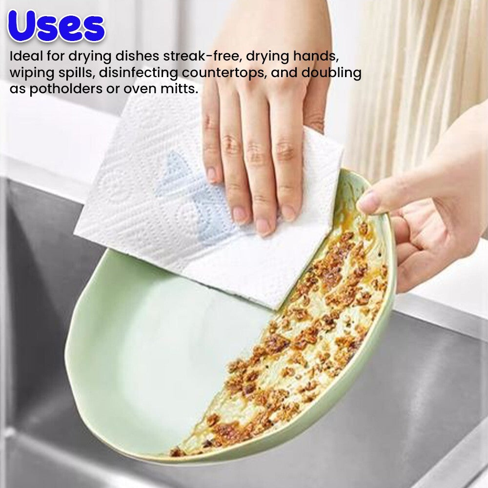 24 x Panda Glory Super Soaker Mega Absorbent Kitchen Towel 2Ply