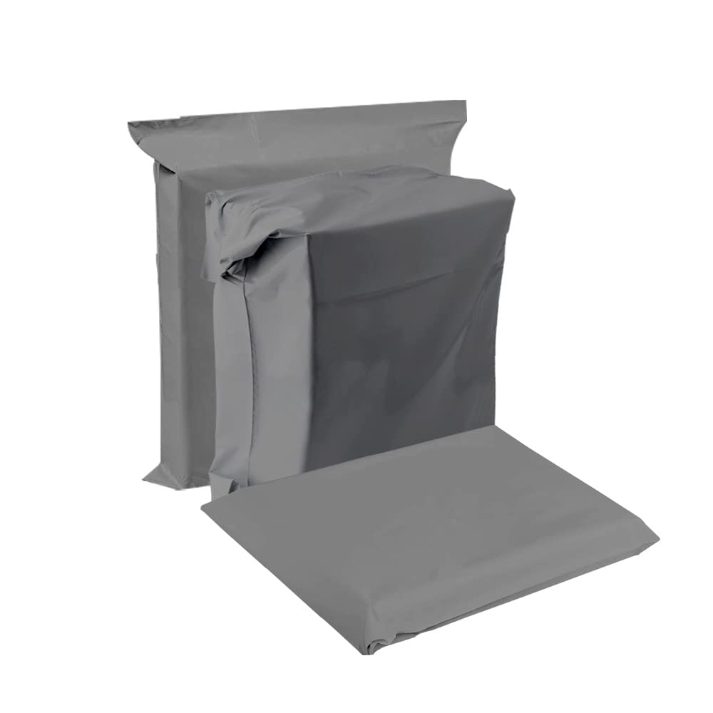 Venuscello® Grey Mailing Bags | 100 x Poly Postal Bags 9" x 12" Tear Proof Self Seal Closure Parcel Packaging Postage Delivery Bags