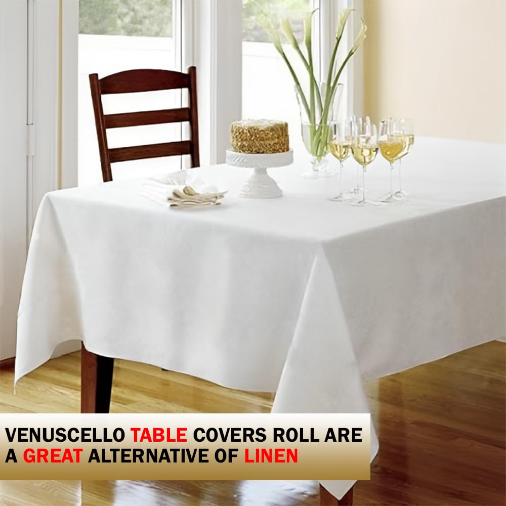 White Paper Banquet Roll 100M X 1.14M