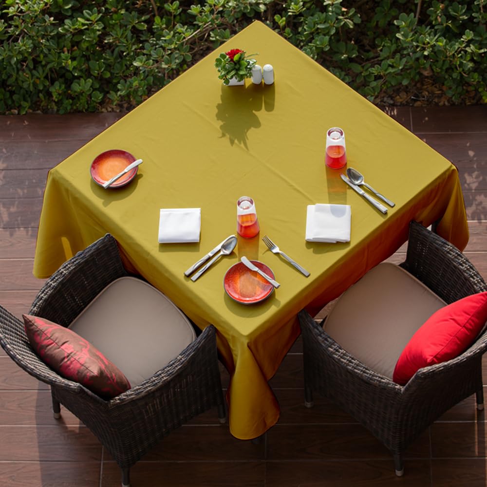 Venuscello Gold Banquet Roll 8m x 120cm Paper Banqueting Table Cover for Wedding Buffet Dinner Home Large Disposable Table Paper Cloth