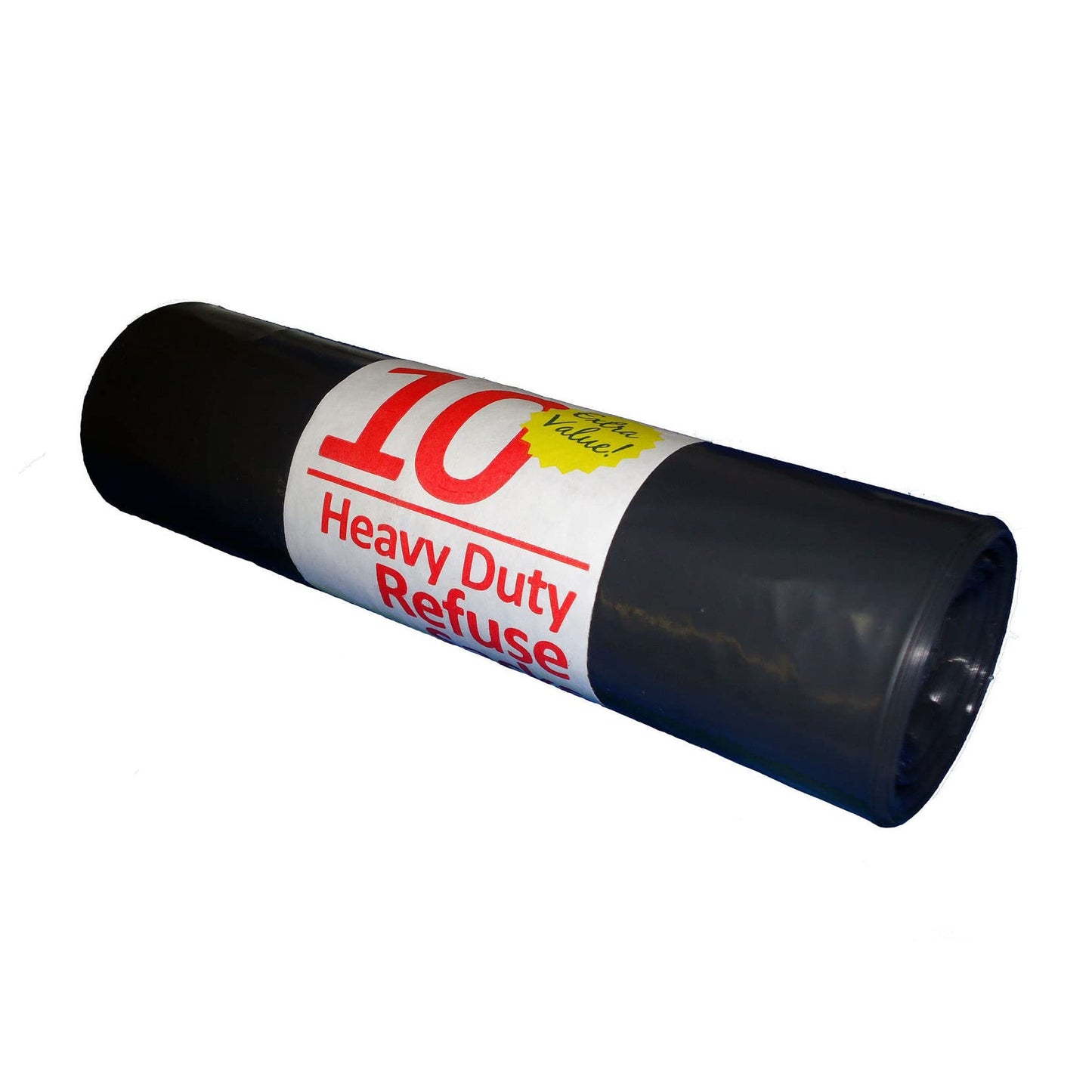 Venuscello® 10 x Bin Liners Rubble Builders Refuse Sacks Black Waste Bin Rubbish Bags for Construction, Bio Hazard & Medical Wastage