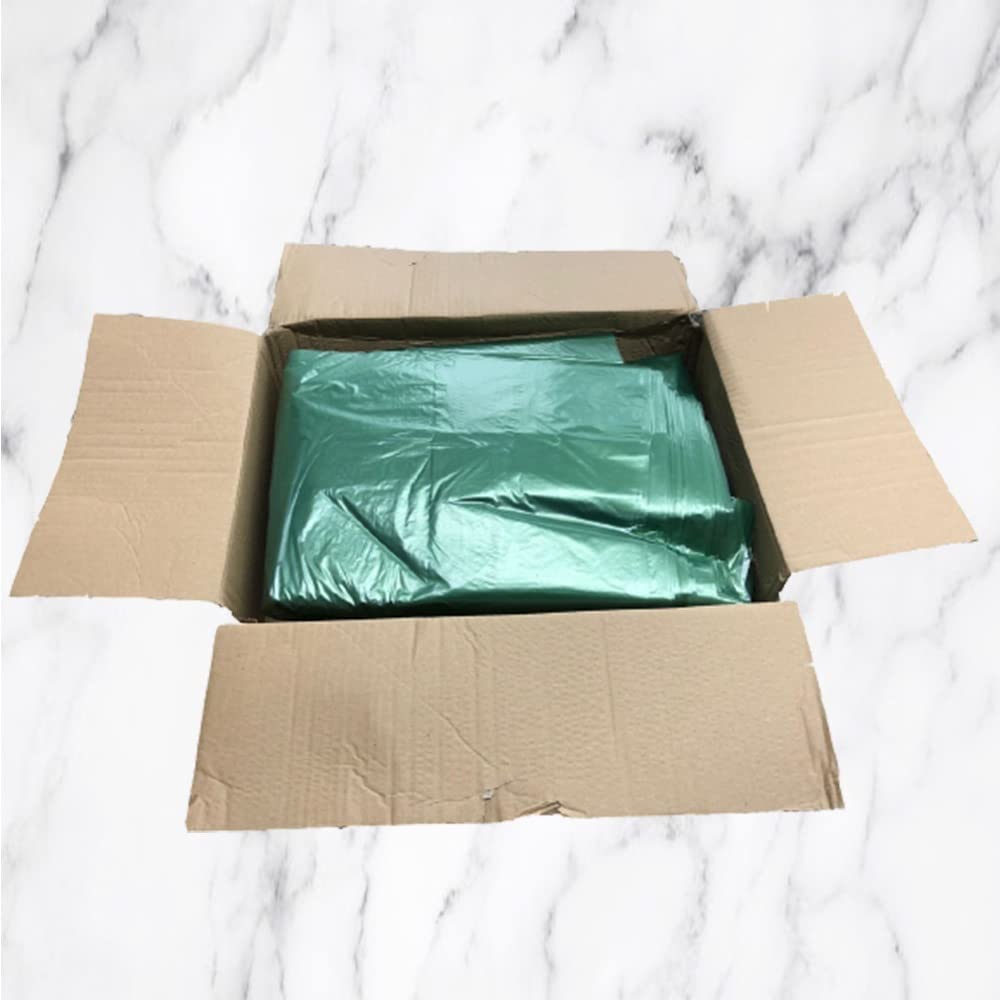 Venuscello® 500 x Wheelie Bin Liners Rubble Builders Refuse Sacks Green Waste Bin Rubbish Bags for Construction, Bio Hazard & Medical Wastage