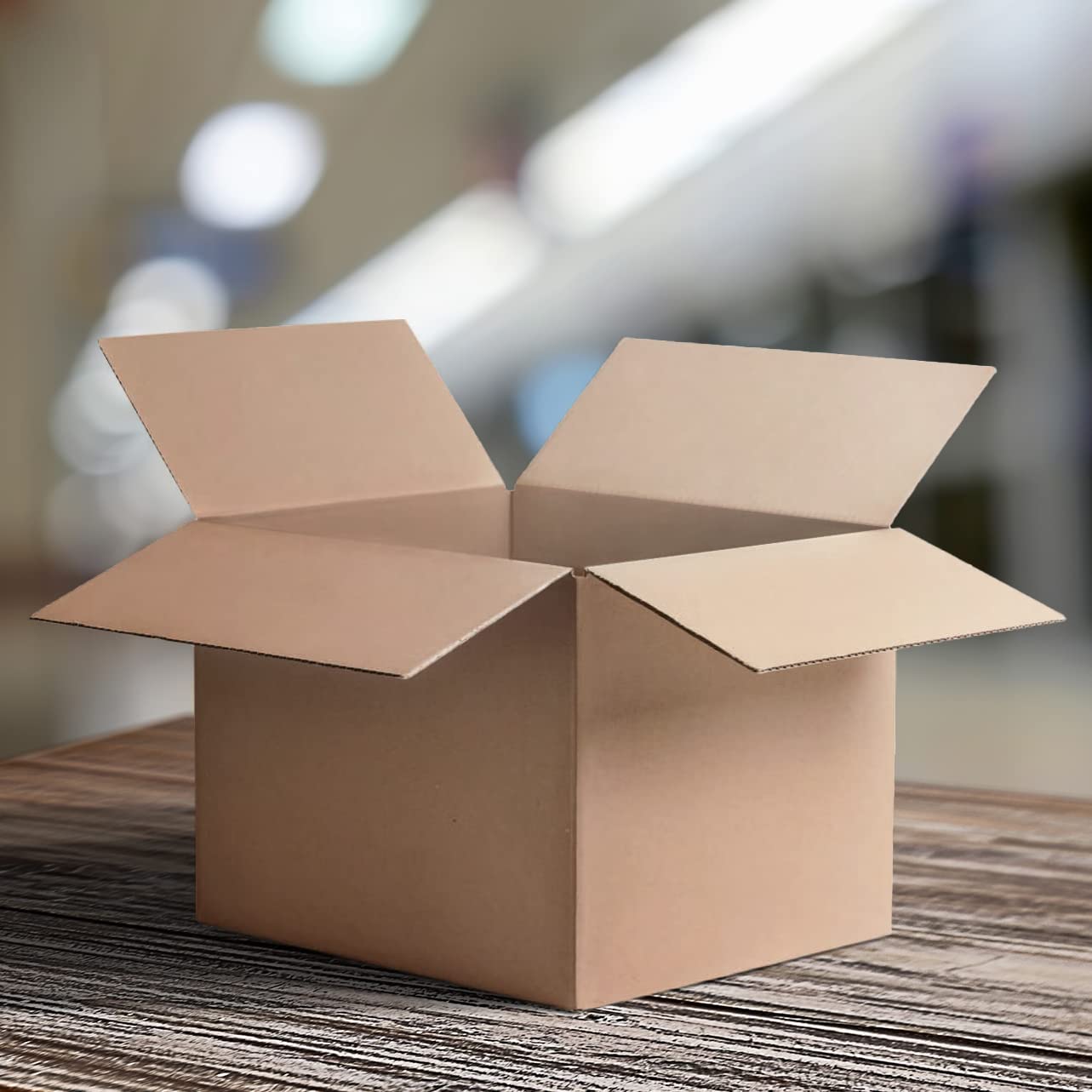 Venuscello® 10 x Cardboard Boxes with Brown Tape 50.8cm x 50.8cm x 50.8cm (20") House Removal Double Wall Storage Carton for Packaging Transportation with Packaging Tape