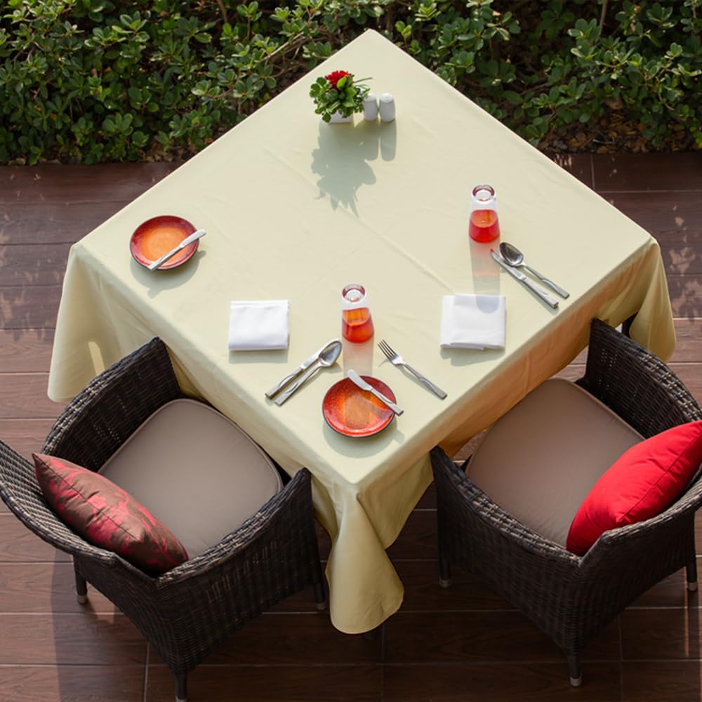 Venuscello® Ivory Paper Banqueting Roll 8m Disposable Table Cover Cloths For Catering & Wedding Buffet