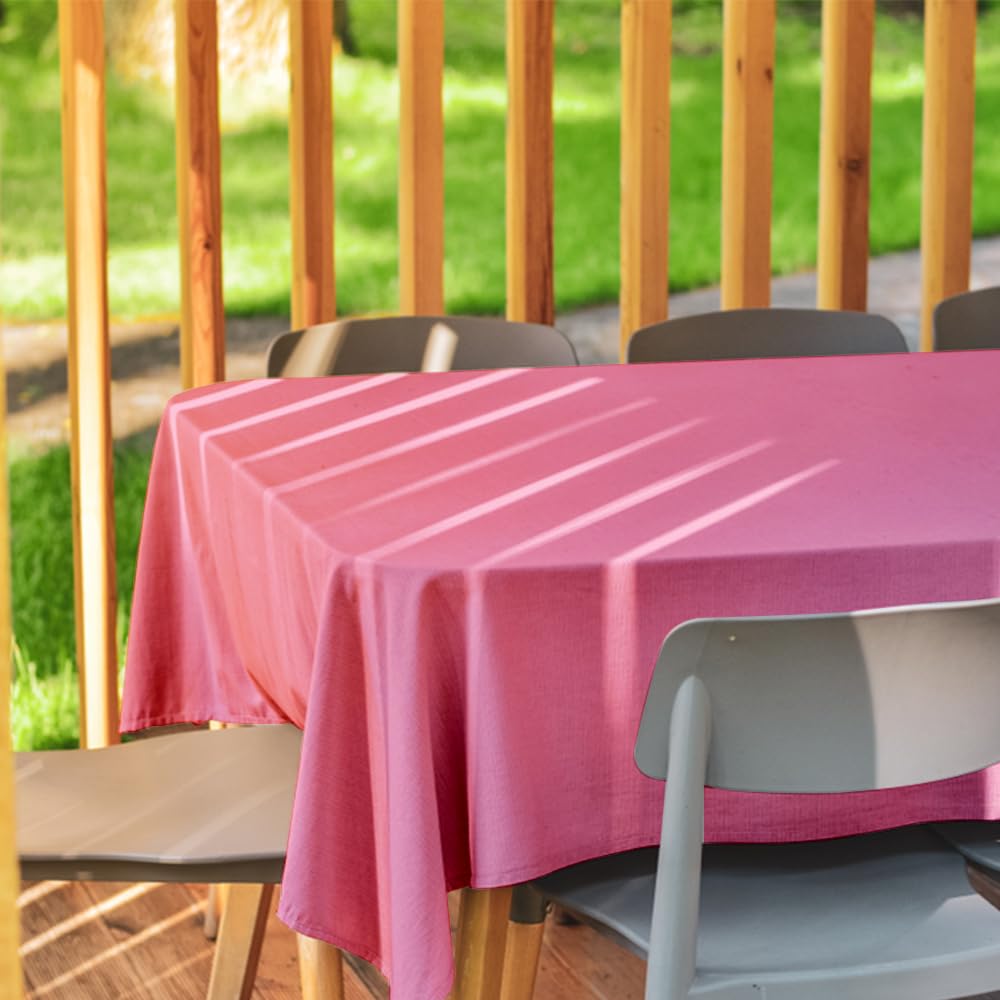 Venuscello® 8m Pink Banqueting Roll Tablecloth Paper Table Cover Roll for Wedding Party at Home, Buffet Dinner and Ideal Solution to Protect Dining Table