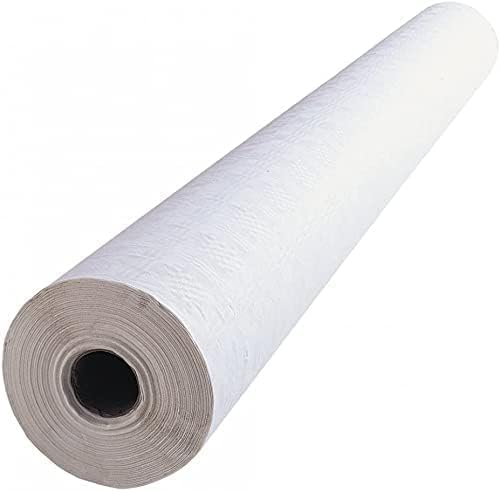 Venuscello Banquet Roll 25M x 1.18M | White Paper Banqueting Roll for Wedding Buffet Dinner Home Large Disposable Table Paper Cloth Covers