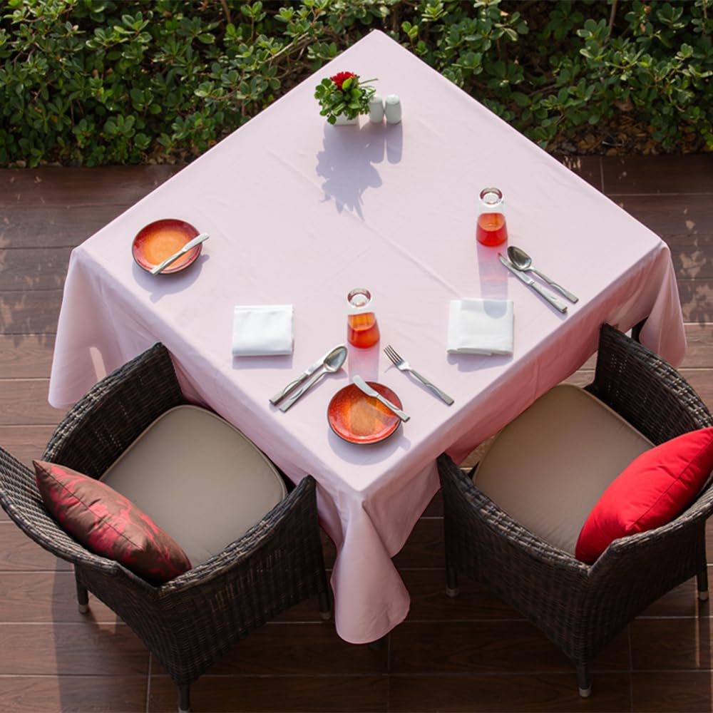 Venuscello® Lilac Banquet Roll 8m x 120cm Paper Banqueting Table Cover for Wedding Buffet Dinner Home Large Disposable Table Paper Cloth