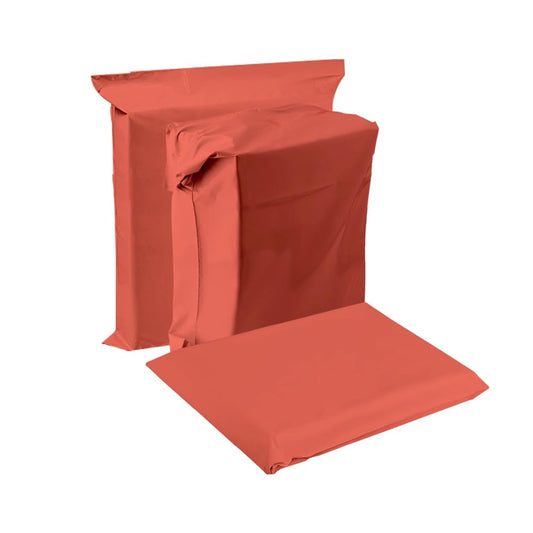 Venuscello® 100 Red Colour Poly Mailers Shipping Mailing Bags/Self Sealing Postal Plastic Bags,Envelopes Mailers Stationary 17" x 24"