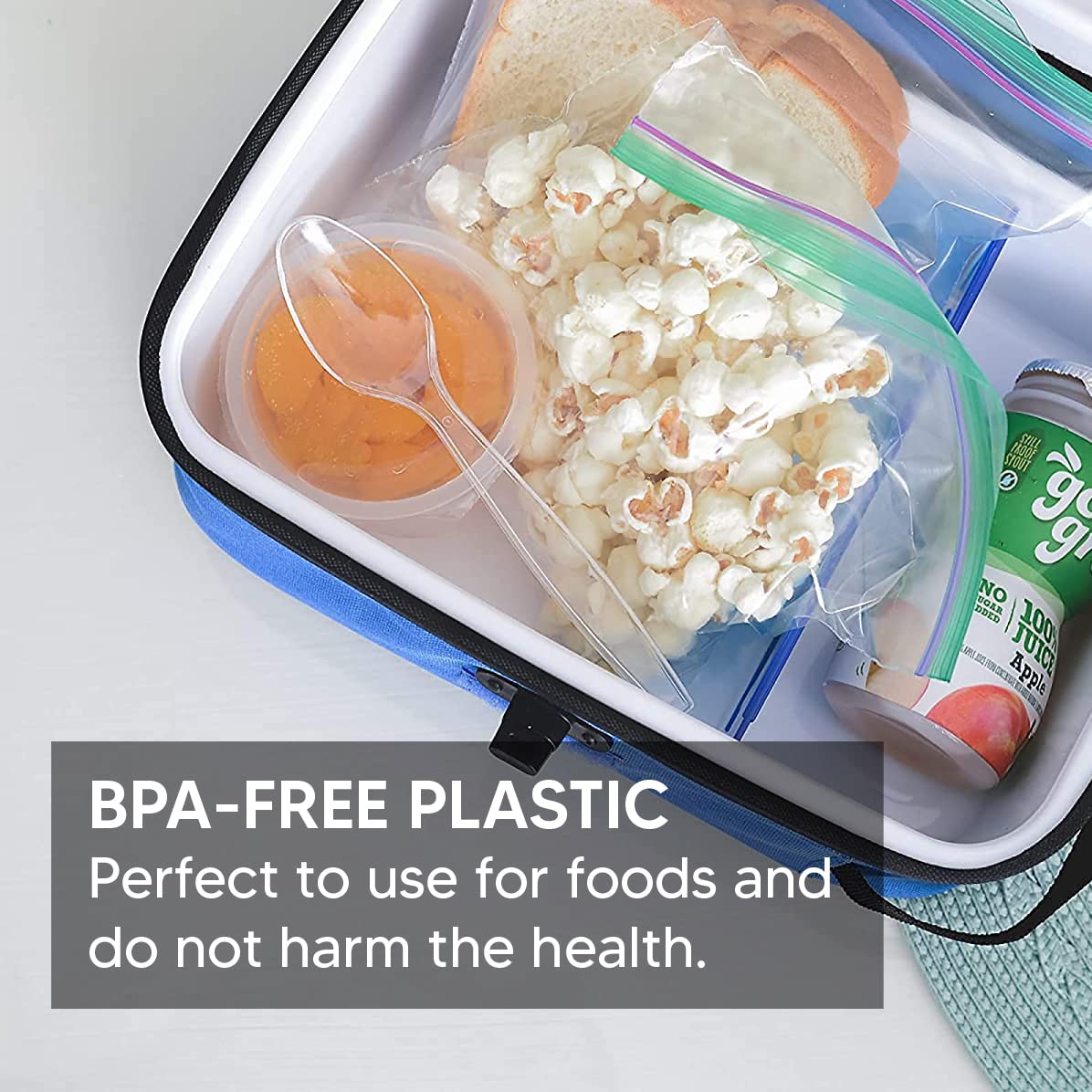 Venuscello® 50 x Plastic Cutlery Set - Spoon/Fork/Knife - Reusable & Washable, Heavy Duty Cutlery, Long Tablespoon - Ideal for Birthday, Parties, Camping & Catering