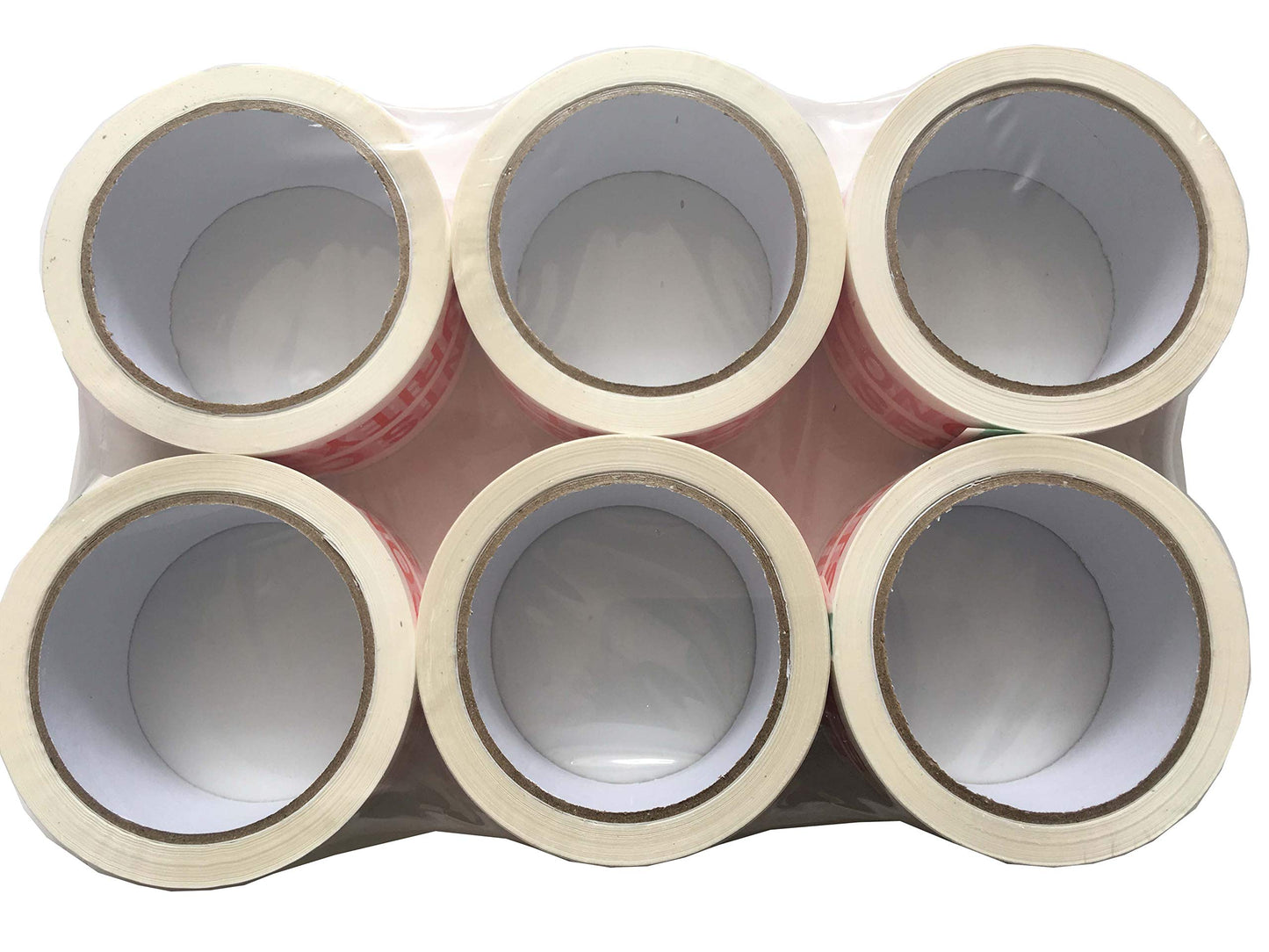 Venuscello® 6 Rolls Parcel Packaging Tape Sealing 48 mm x 66 m Strong Packing for sealing Boxes, Cartons and for Keeping Goods Firmly sealed Transit Sticky Thick