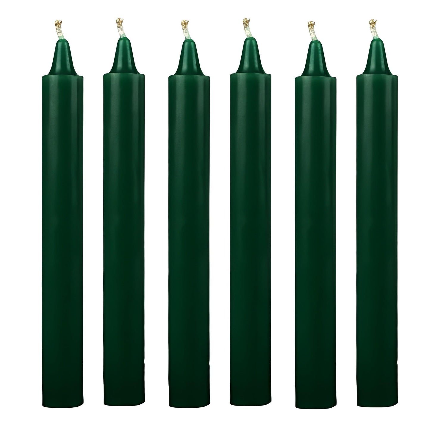 Venuscello® 25 x Tapered Dinner Candles Non Drip Unscented Long Burning, Smokeless Which is Made from Pure Paraffin Wax - Multicoloured - 190mm