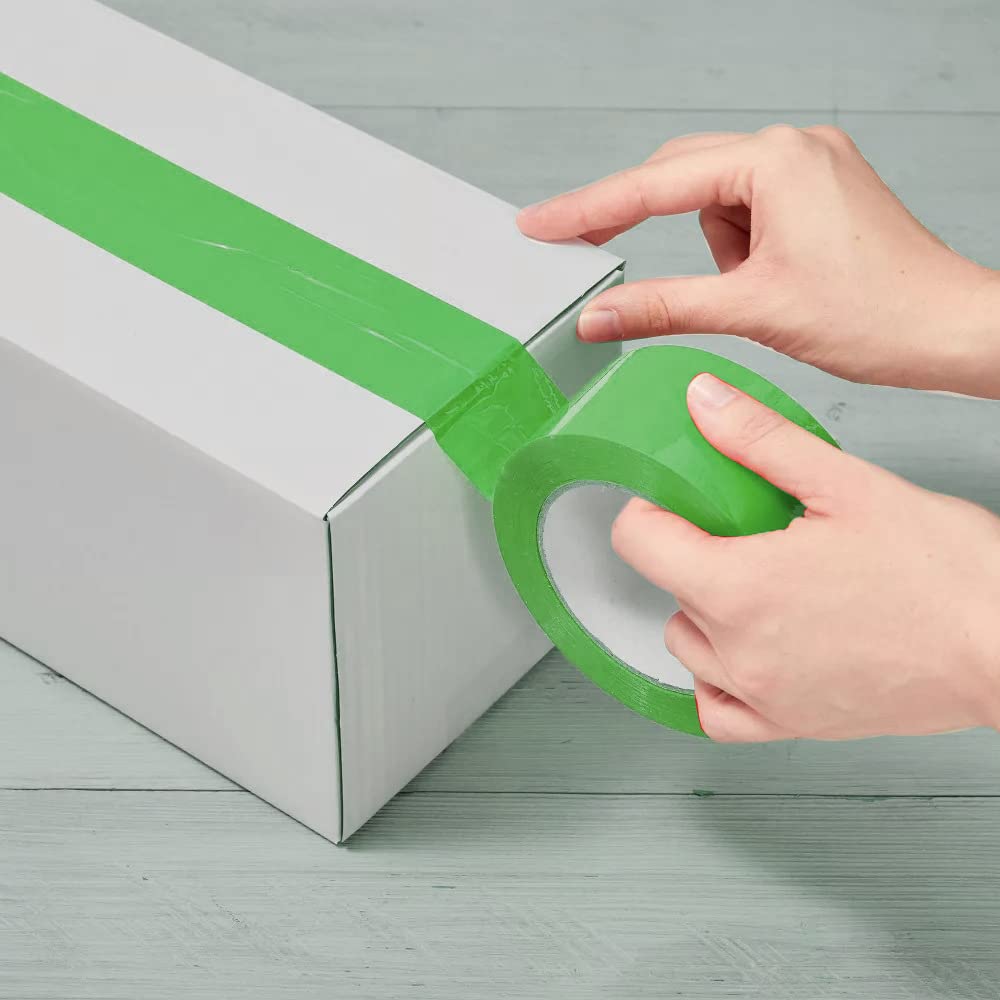 Venuscello® 6 Rolls Parcel Packaging Tape Sealing 48 mm x 66 m Strong Packing for sealing Boxes, Cartons and for Keeping Goods Firmly sealed Transit Sticky Thick