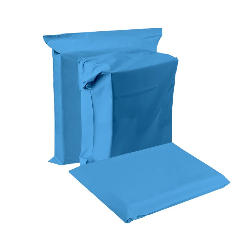 Venuscello® Mixed Blue Poly Mailers Shipping Mailing Bags – Tear Proof Self Sealing Postal Plastic Bags For shirts, Stationary and Office Supplies