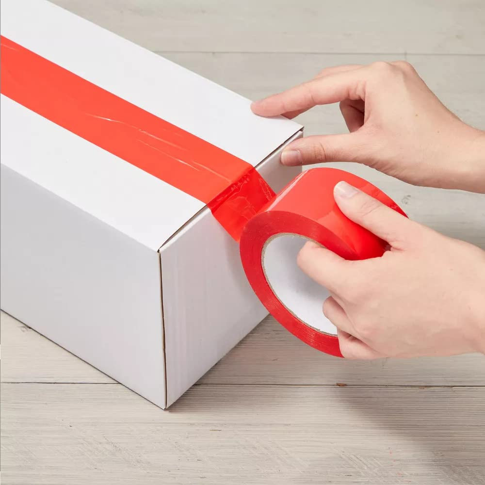 Venuscello® 6 Rolls Parcel Packaging Tape Sealing 48 mm x 66 m Strong Packing for sealing Boxes, Cartons and for Keeping Goods Firmly sealed Transit Sticky Thick
