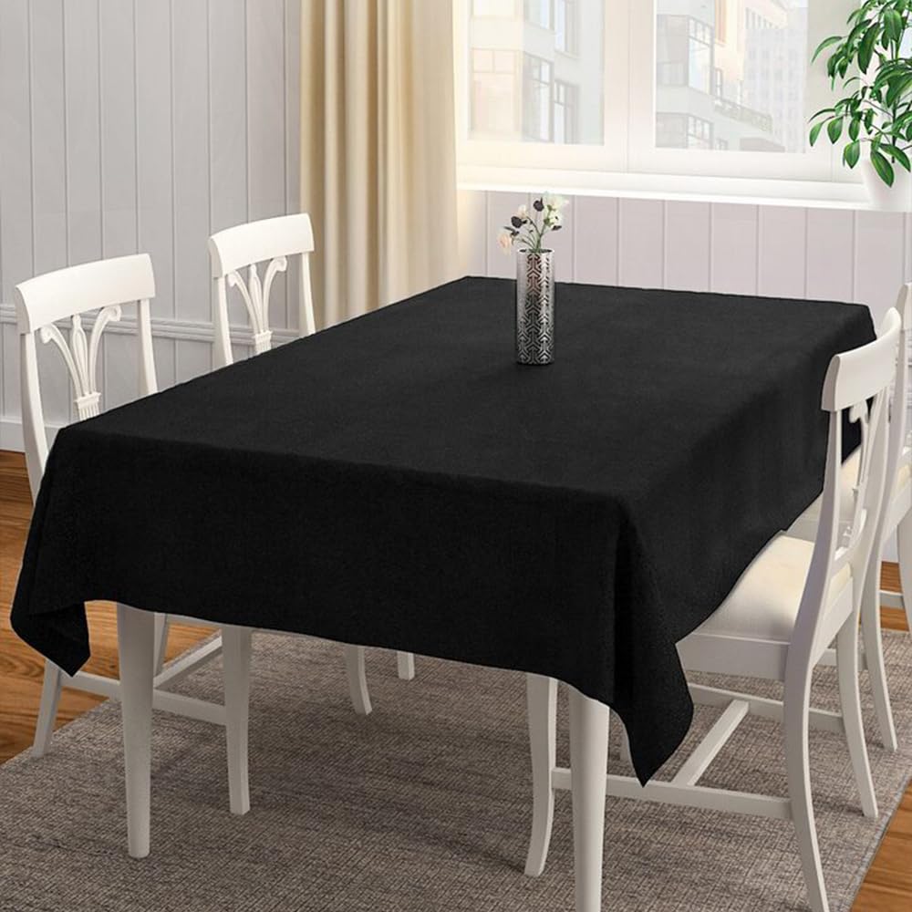 Venuscello® 25 x Paper Table Cover Square Tabletop Disposable Folded Cloth to Protect Table for Birthday Party - 90cm x 90cm