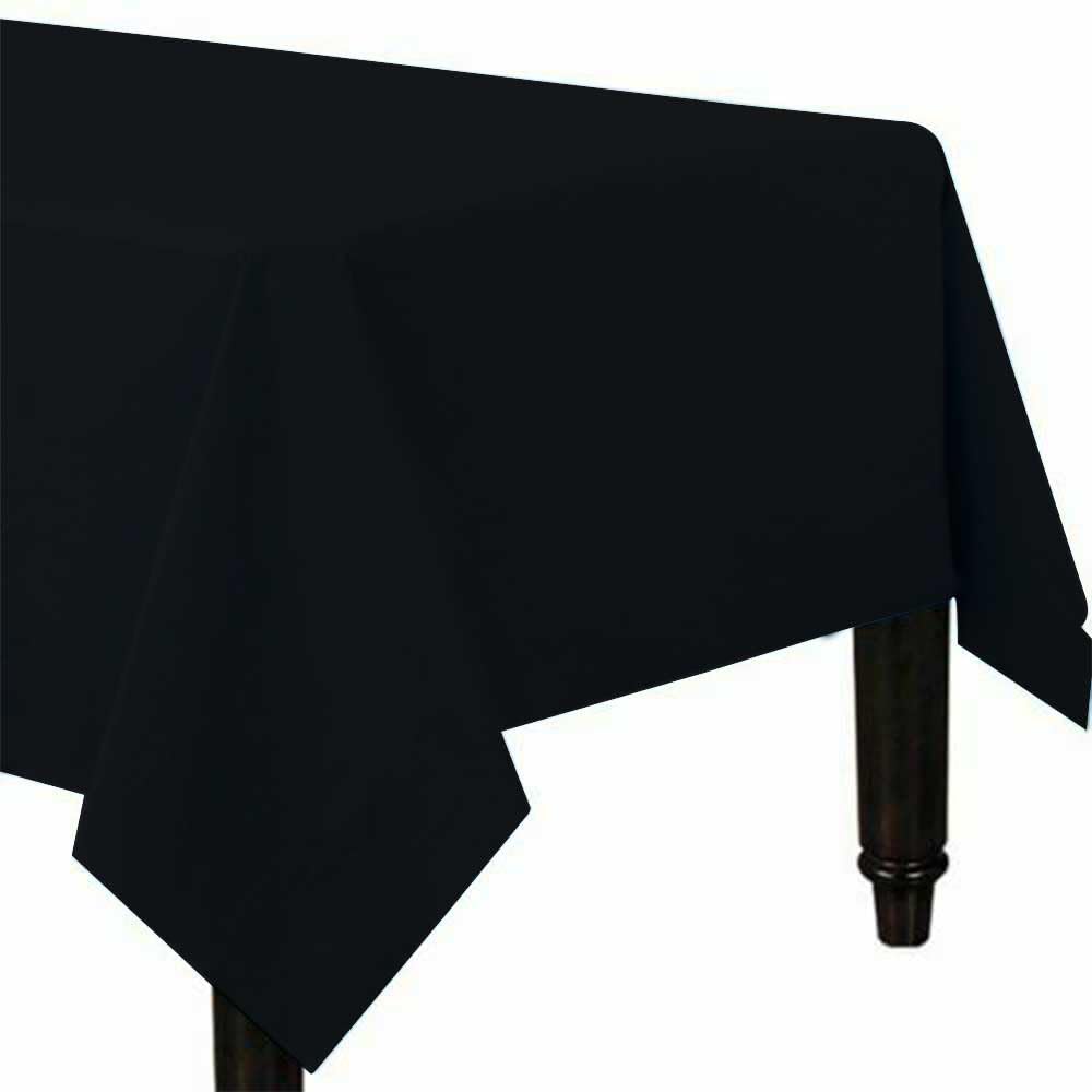Venuscello® 25 x Paper Table Cover Square Tabletop Disposable Folded Cloth to Protect Table for Birthday Party - 90cm x 90cm