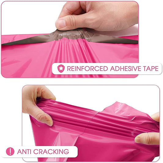 Venuscello® Mixed Poly Mailers Shipping Mailing Bags – Tear Proof Self Sealing Postal Plastic Bags for Shirts, Stationary Envelopes Mailers
