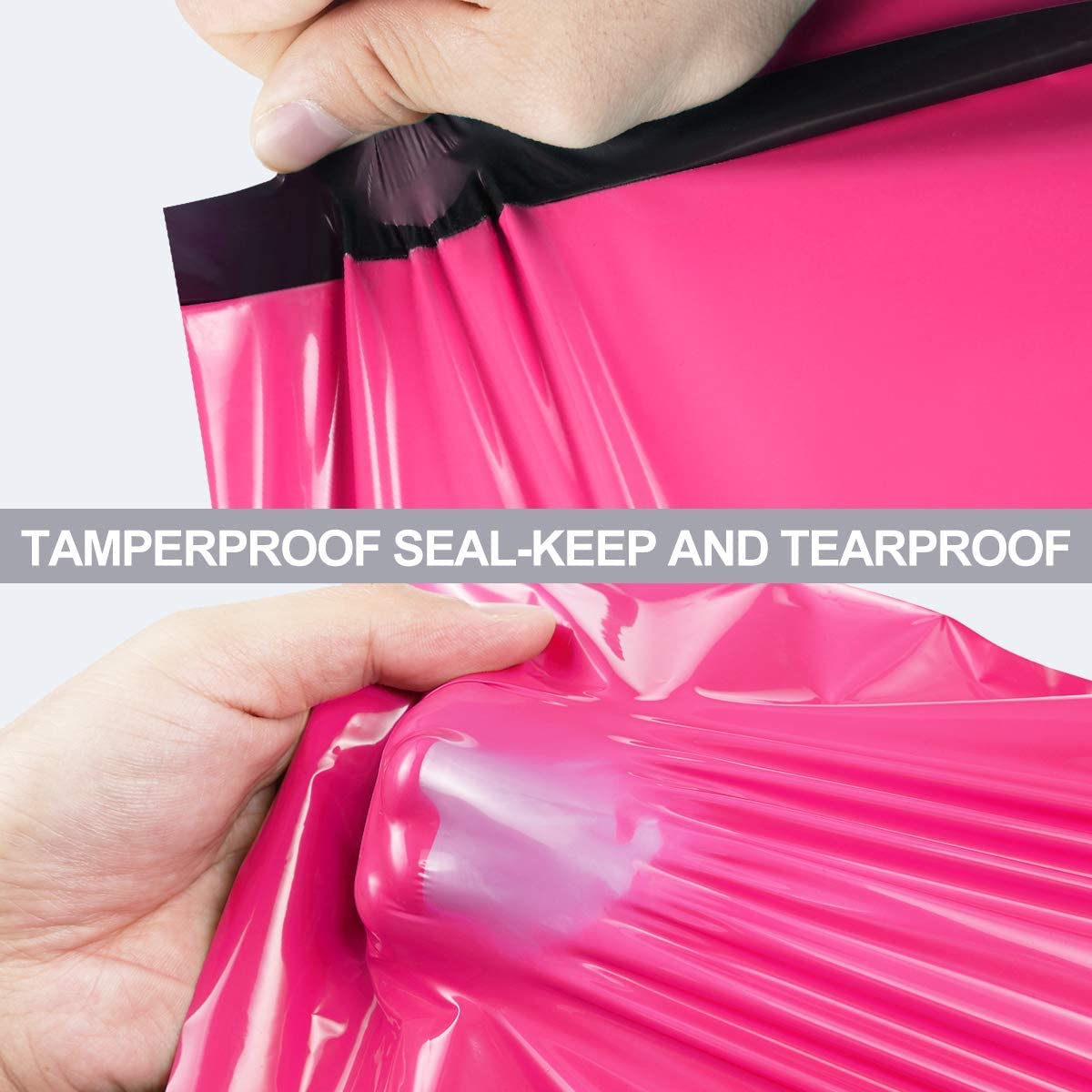 Venuscello® Mixed Poly Mailers Shipping Mailing Bags – Tear Proof Self Sealing Postal Plastic Bags for Shirts, Stationary Envelopes Mailers